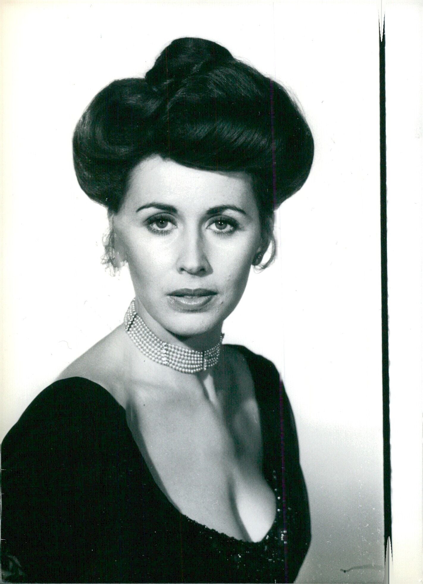 Canadian actress Kate Nelligan poses for a photograph while discussing
