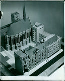 A photographer taking a picture of a landscape. - Vintage Photograph