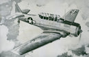 Planes AT-6. - Vintage Photograph