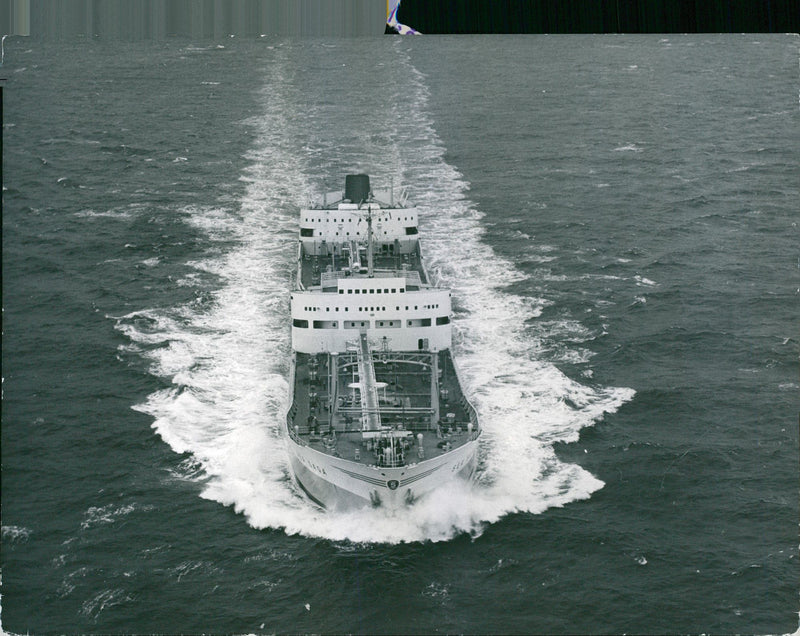 The vessel Saga Sea - Vintage Photograph