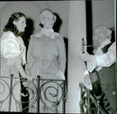 Swedish youth ring pageants in the Blue Hall - Vintage Photograph