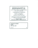 Rock group Oasis member, Liam Gallanger. - Vintage Photograph