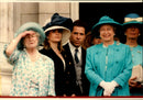 Queen Queen Elizabeth and Queen Elizabeth at the celebration of Queen Mother&