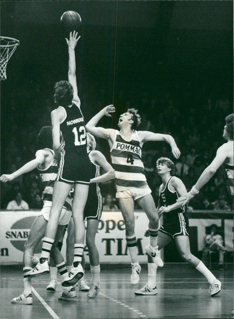 Mike Flynn, basketball player. - Vintage Photograph
