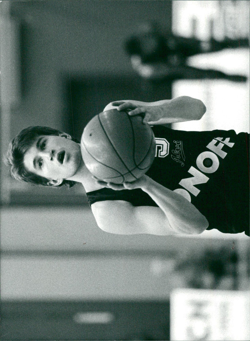 Ãrjan Andersson, basketball player - Vintage Photograph