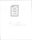 OLLIE CAMPBELL - Vintage Photograph