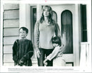 Rosanna Arquette, Kieran Culkin and Tiffany Taubman - Vintage Photograph