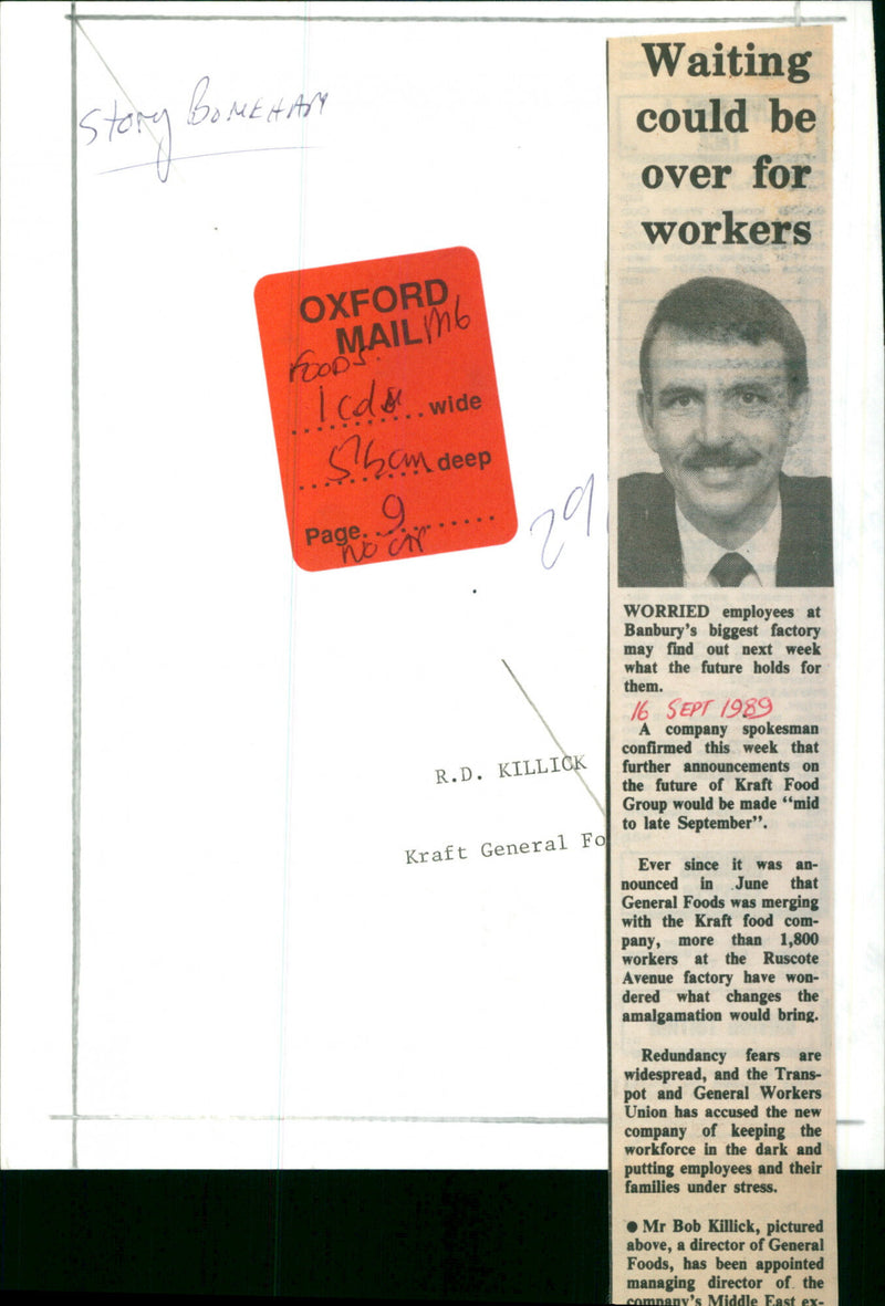 R.D. Killick - Vintage Photograph