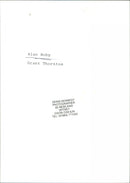 Alan Boby - Vintage Photograph