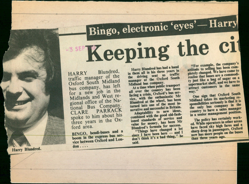 Harry Blundred - Vintage Photograph