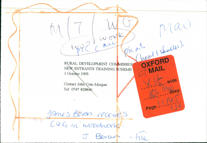 James Bevan - Vintage Photograph