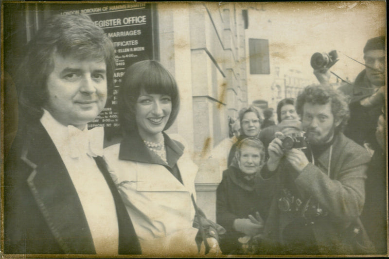 Rodney Bewes and Daphne Black - Vintage Photograph