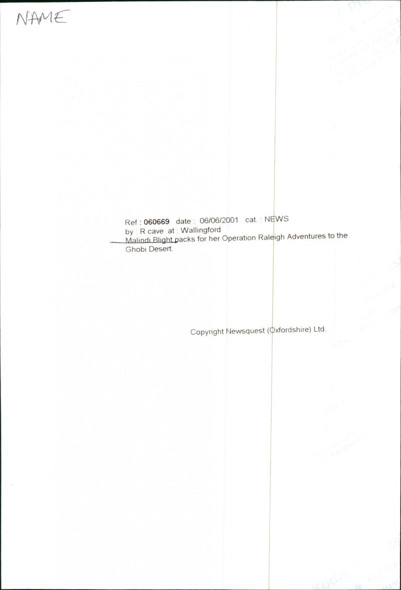 Malindi Blight - Vintage Photograph