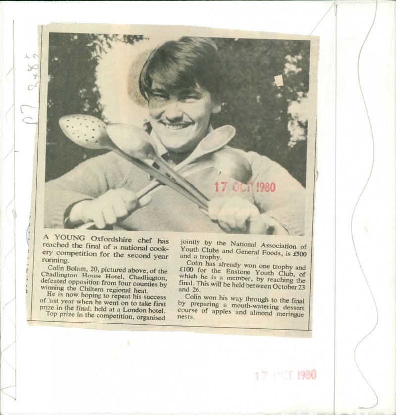 Colin Bolam - Vintage Photograph