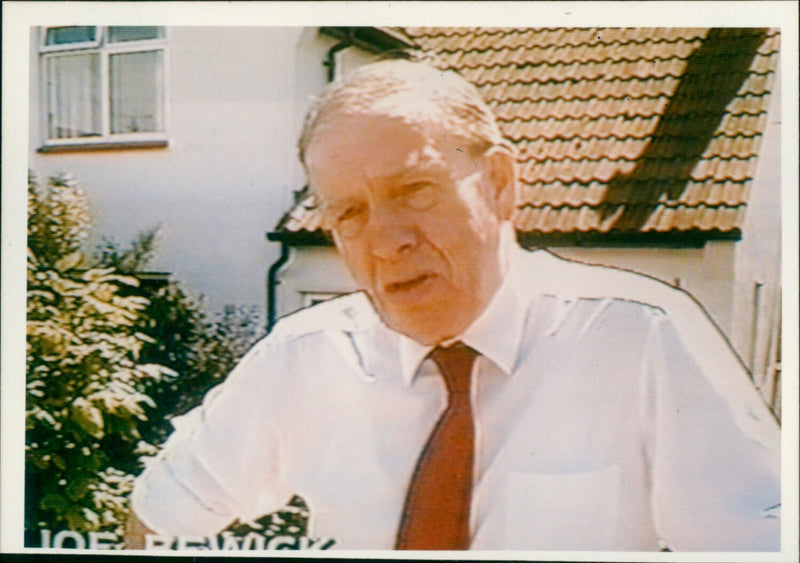 Joe Bewick - Vintage Photograph