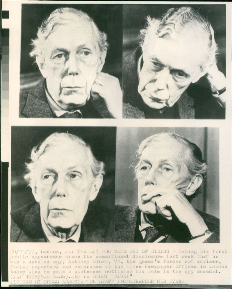 Anthony Blunt - Vintage Photograph