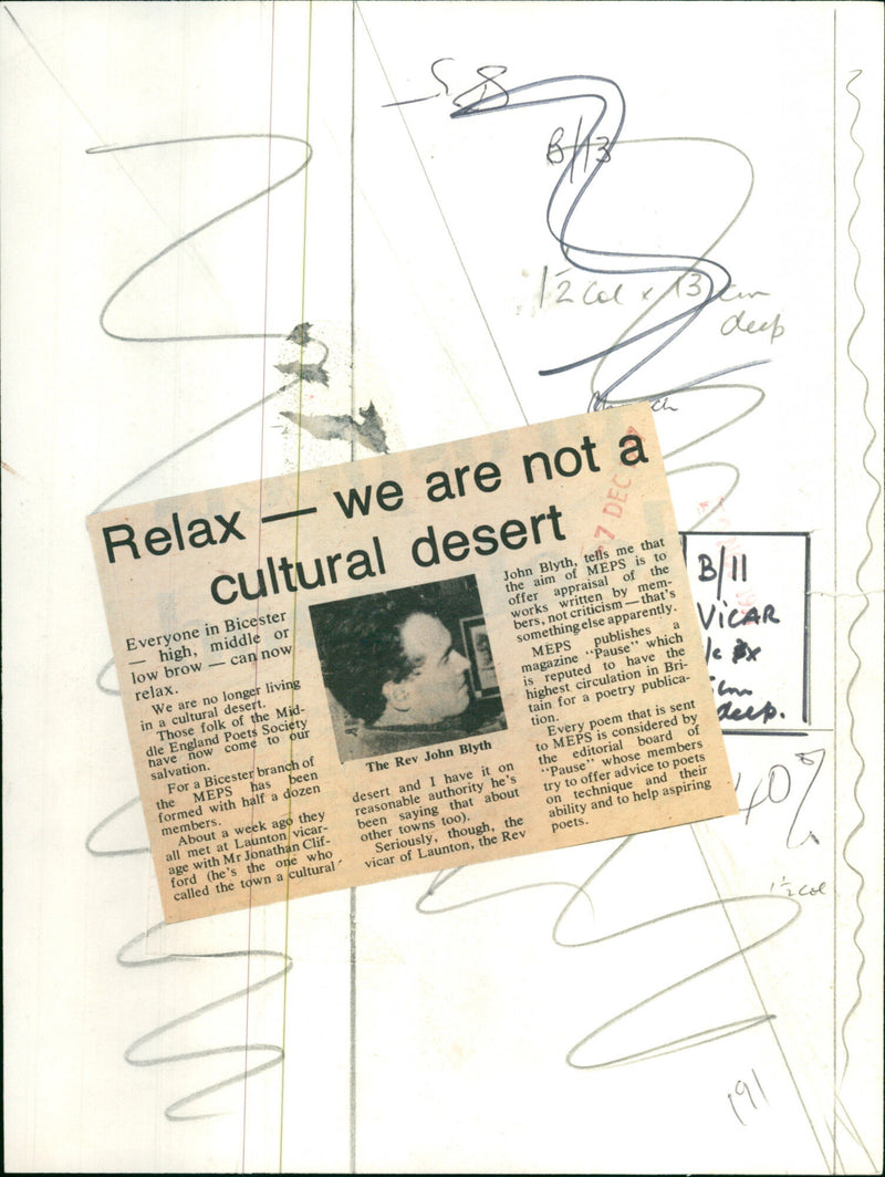 John Blyth - Vintage Photograph