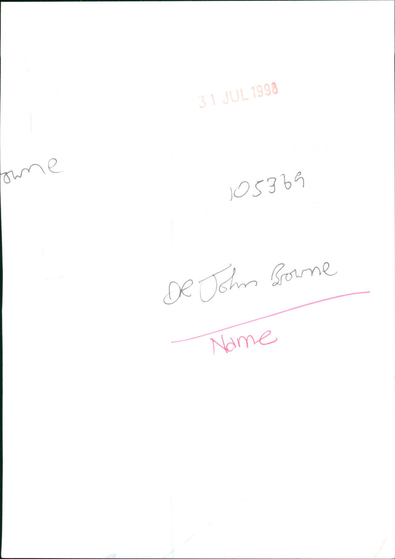 Dr. Joanna Browne - Vintage Photograph