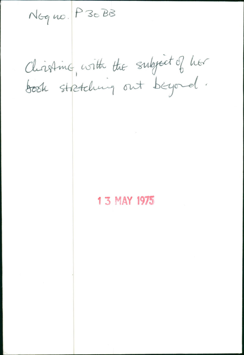 Christine Bloxham - Vintage Photograph