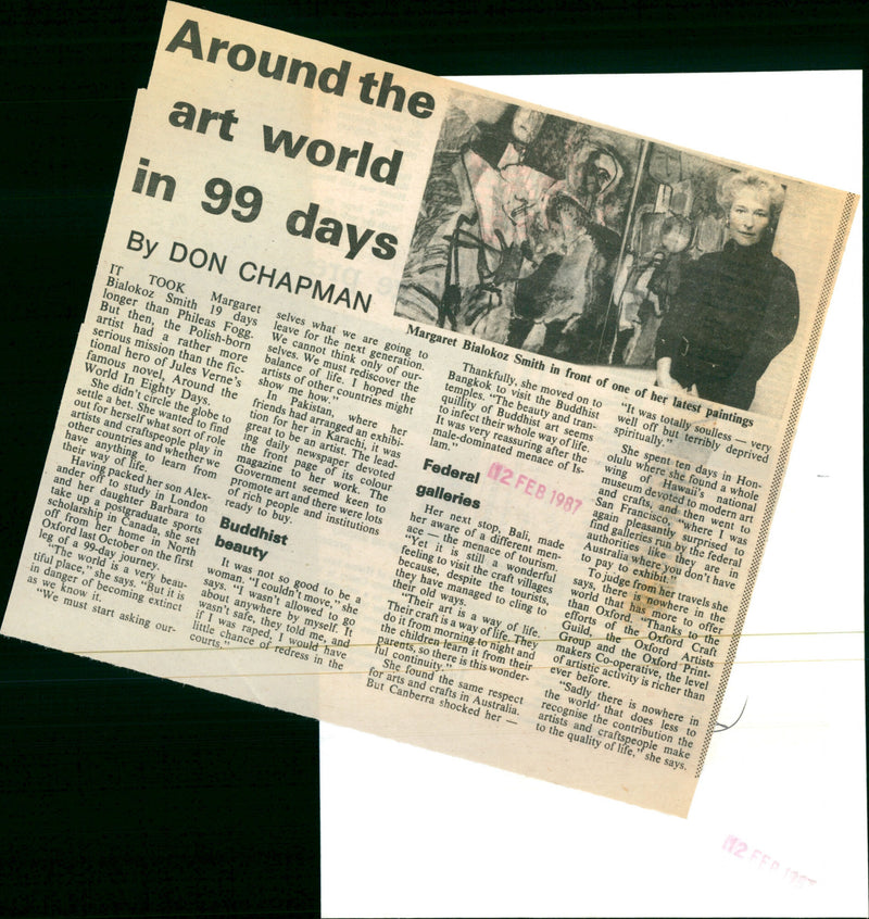 Margaret Bialokoz Smith - Vintage Photograph