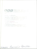 Benazir Bhutto - Vintage Photograph