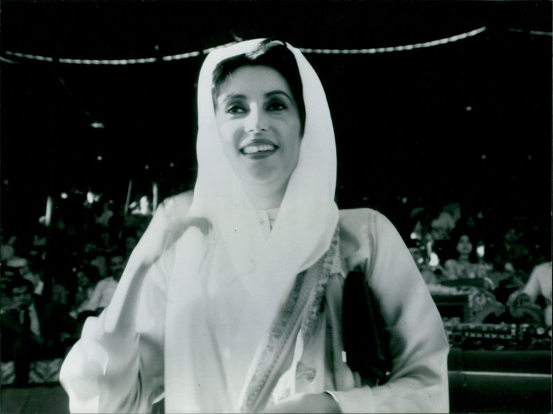 Benazir Bhutto - Vintage Photograph