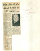 Ernest "Big Jim" Bonner - Vintage Photograph