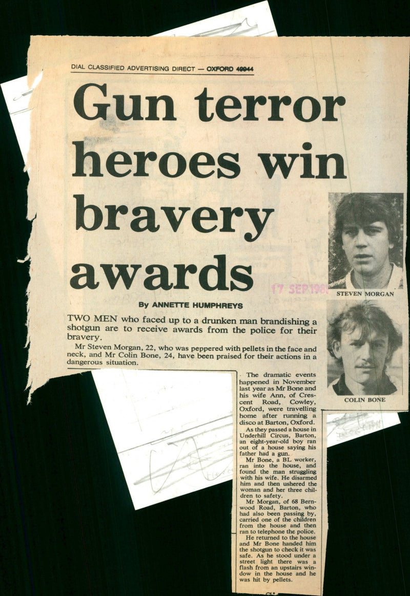 Colin Bone - Vintage Photograph