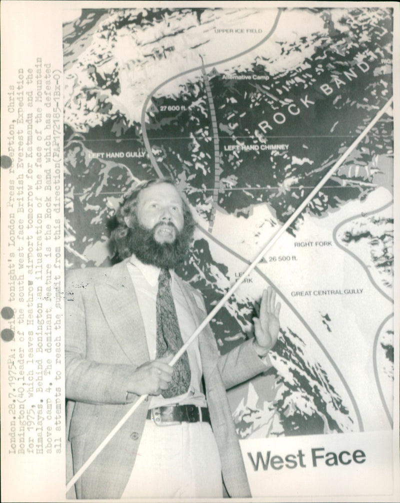 Chris Bonington - Vintage Photograph