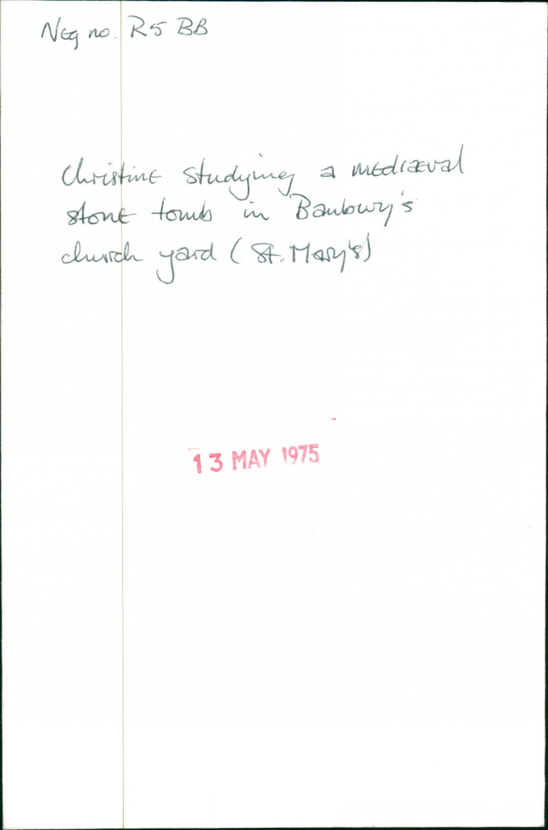 Christine Bloxham - Vintage Photograph