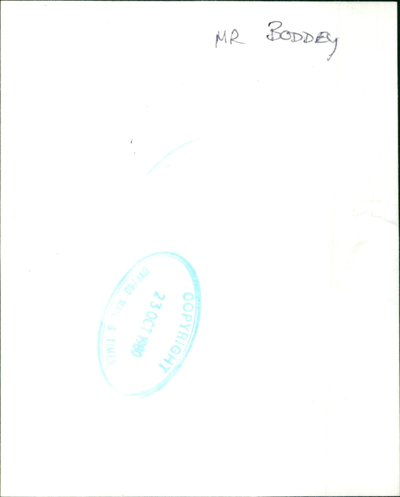 Leslie Boddy - Vintage Photograph