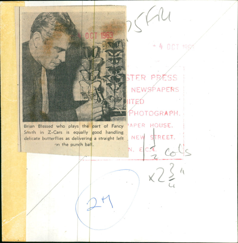 Brian Blessed - Vintage Photograph