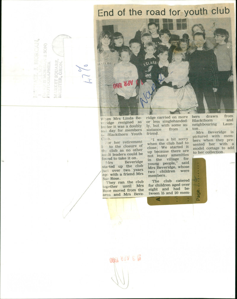 Linda Beveridge - Vintage Photograph