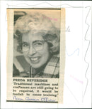Freda Beveridge - Vintage Photograph