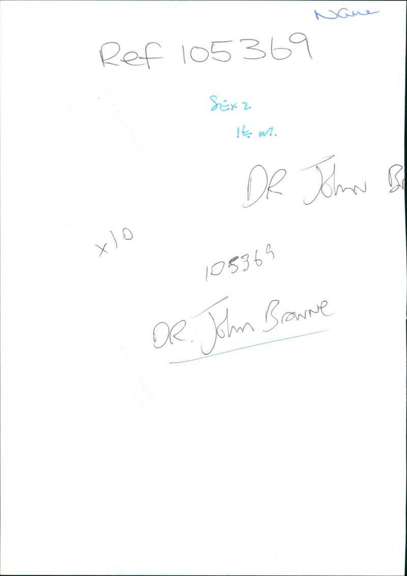 Dr. Joanna Browne - Vintage Photograph