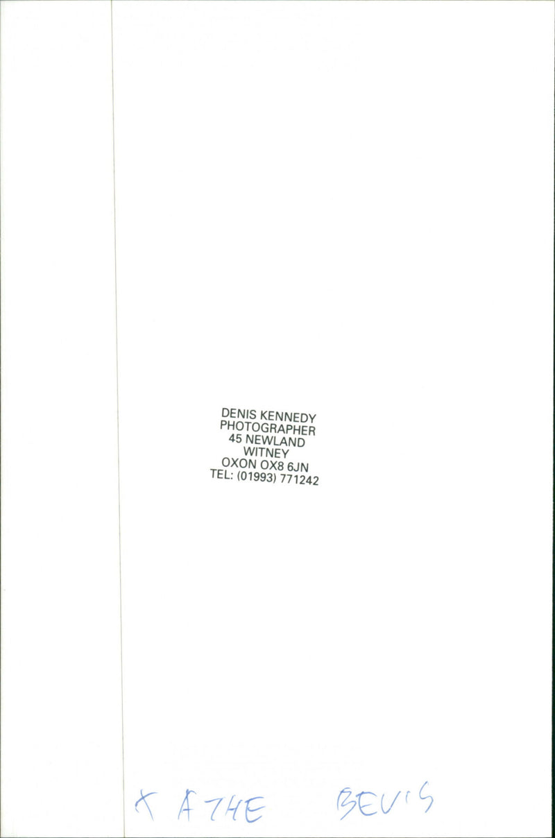 Xanthe Bevis - Vintage Photograph