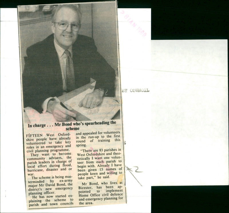 David Bond - Vintage Photograph