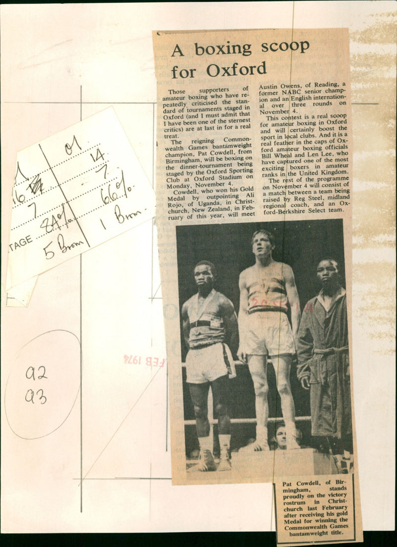 Patrick Cowdell - Vintage Photograph