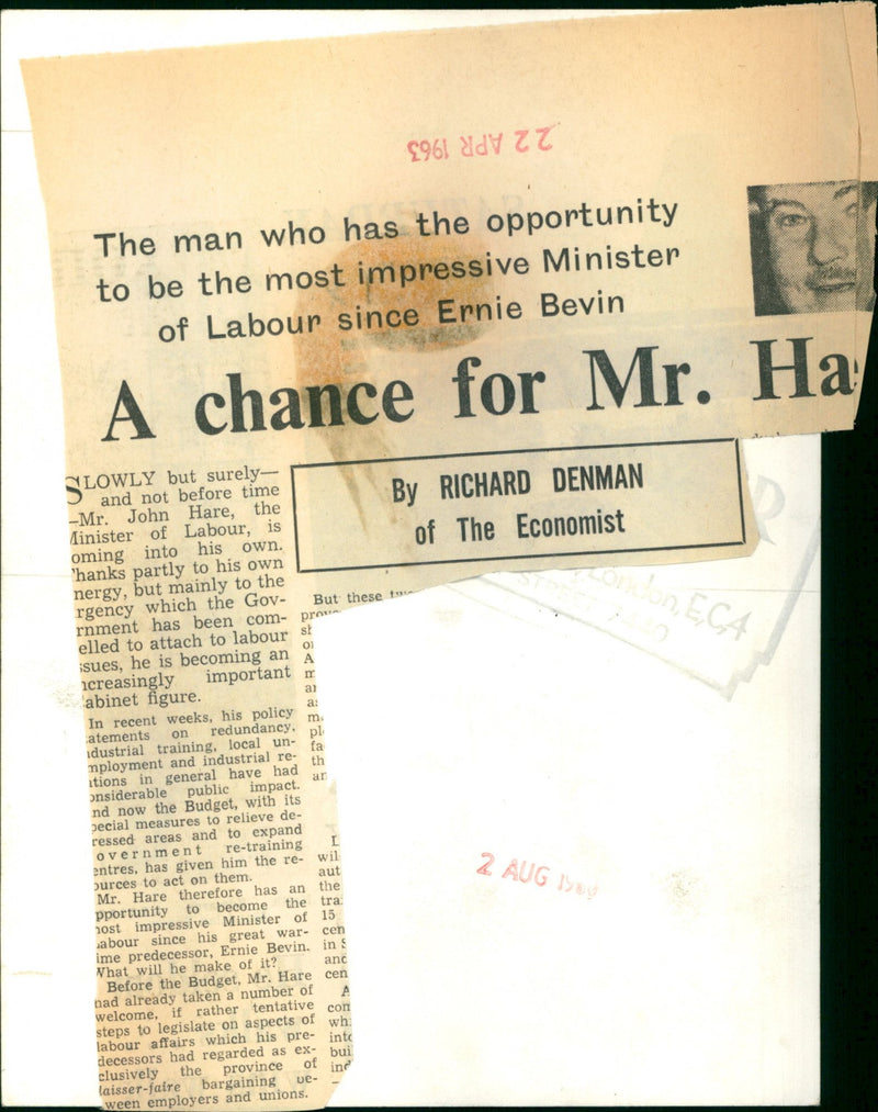 Mr. John Hare - Vintage Photograph