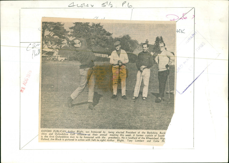 Arthur Blight - Vintage Photograph