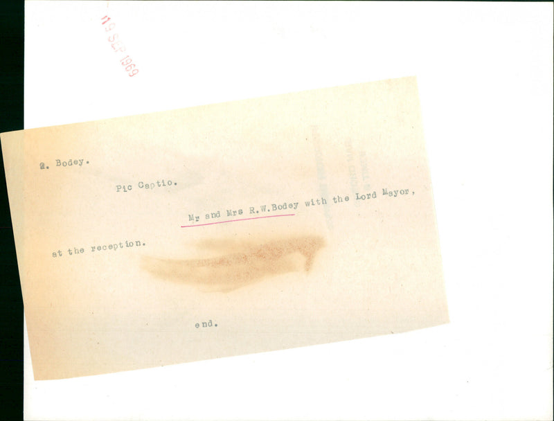 Ralph William Bodey - Vintage Photograph