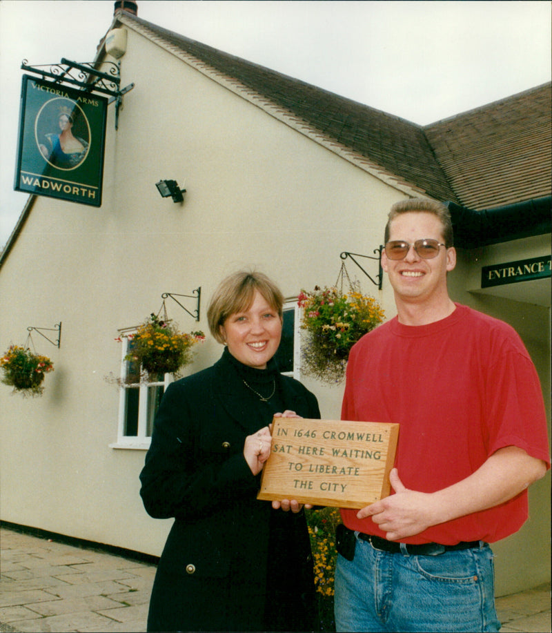 Anglea and Peter Blight - Vintage Photograph