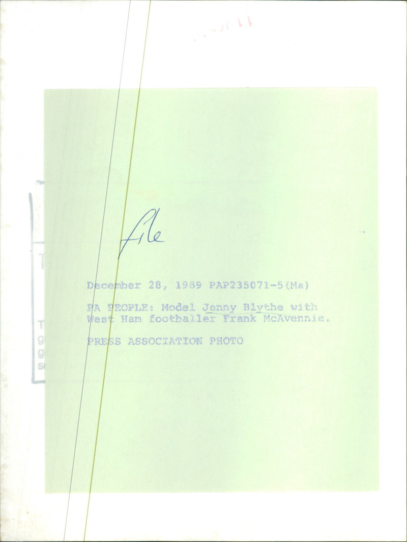 Jenny Blythe - Vintage Photograph