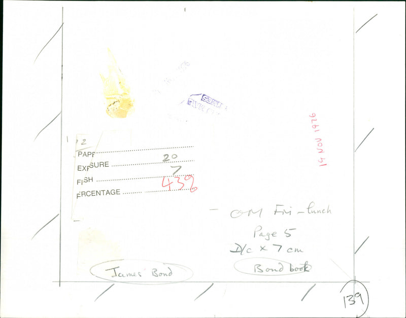 James Bond - Vintage Photograph