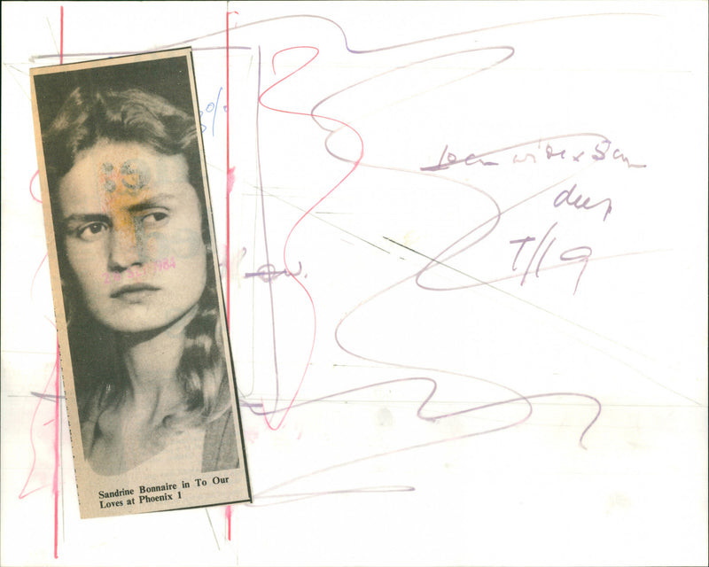 Sandrine Bonnaire - Vintage Photograph