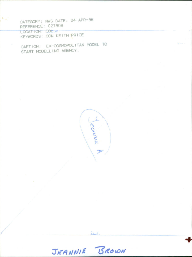 Jeannie Browne - Vintage Photograph