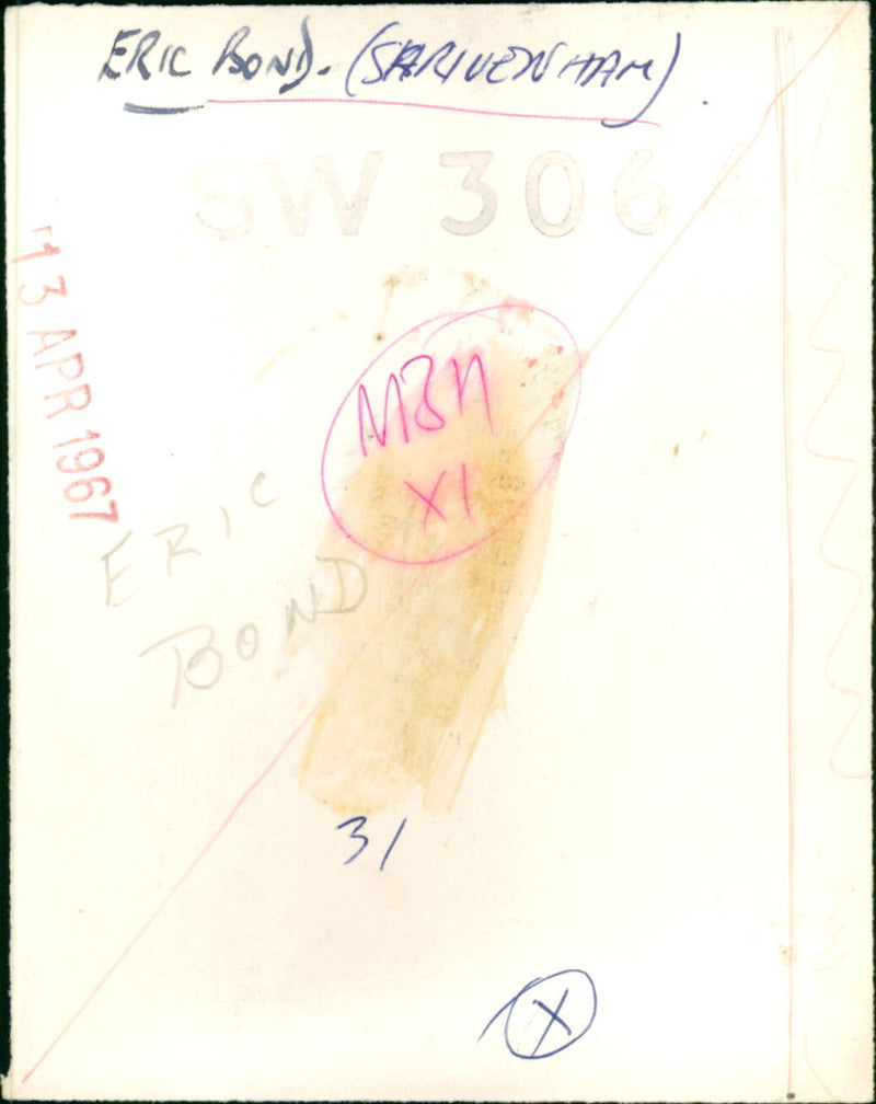 Eric Bond - Vintage Photograph