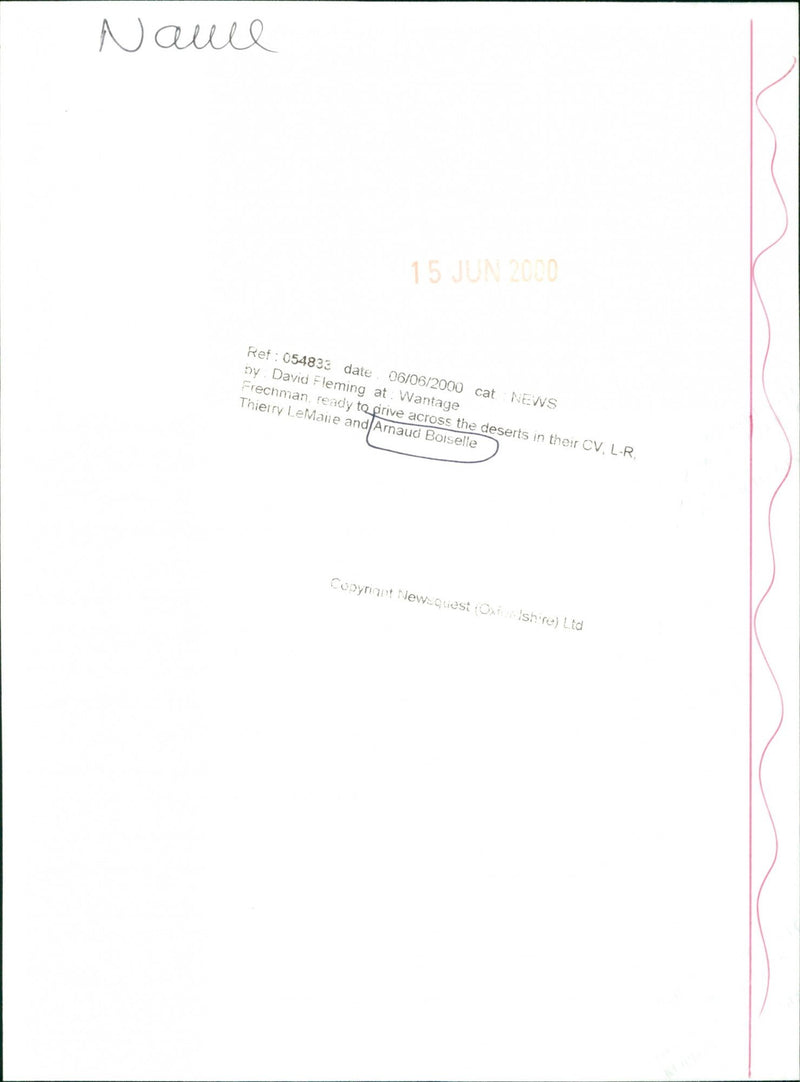 Arnaud Boiselle - Vintage Photograph