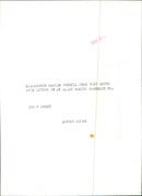 Tony Betts - Vintage Photograph