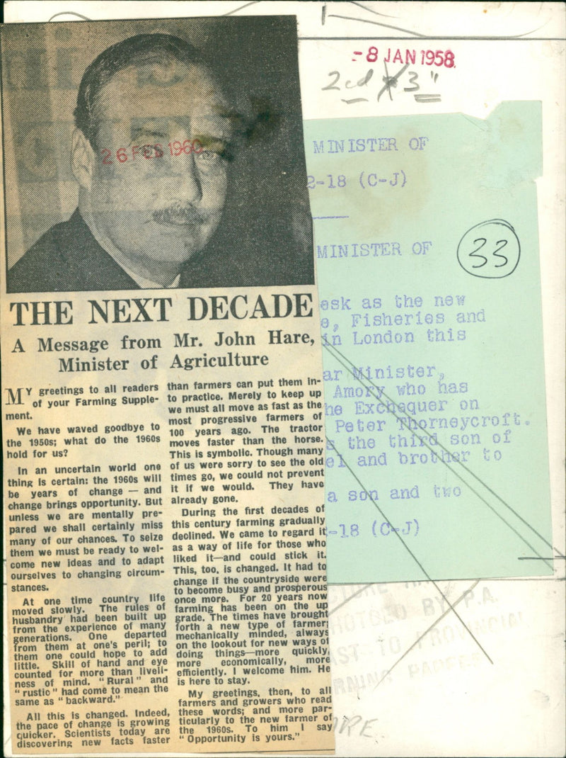 John Hare - Vintage Photograph